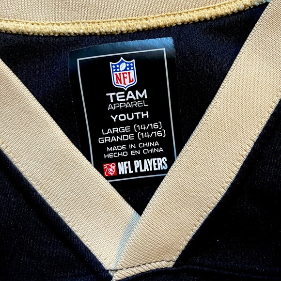 NFL Drew Brees New Orleans Saints Jersey - Picture 2 of 3